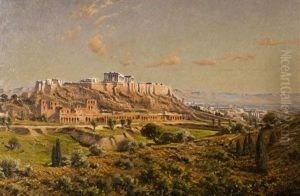 View Of The Acropolis And The Herodium