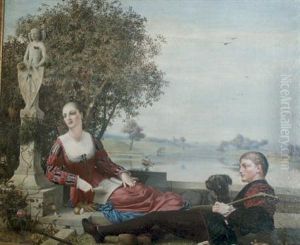A Riverside Idyll by Robert Bateman