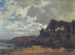Eine Kustenlandschaft