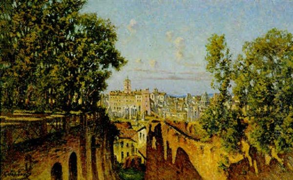 Roma Dal Palazzo Dei Cesari - view 1