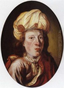 Portrait Of A Young Man In Oriental Costume
