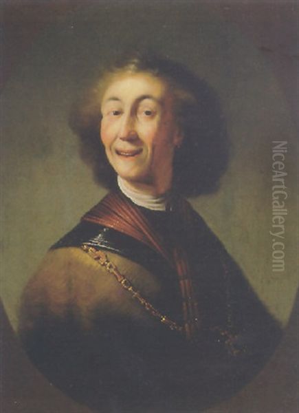 Portrait Of A Laughing Young Man - view 1