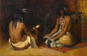 The Passing Of The Wampum Belt by Amedee Joullin