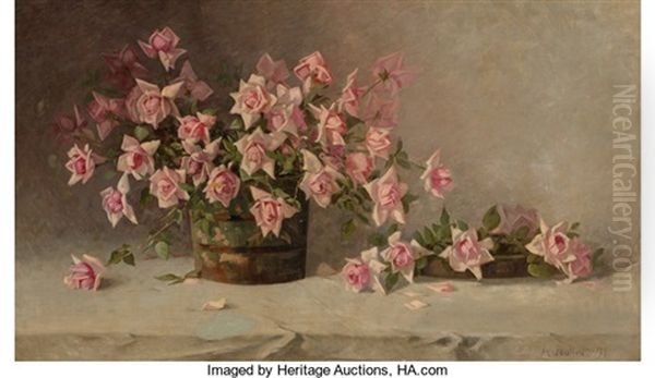 Still Life With Pink Roses - view 1
