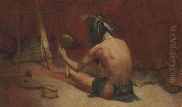 Offering The Pipe To Thunder - view 1