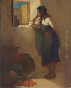 Navajo Woman by Amedee Joullin