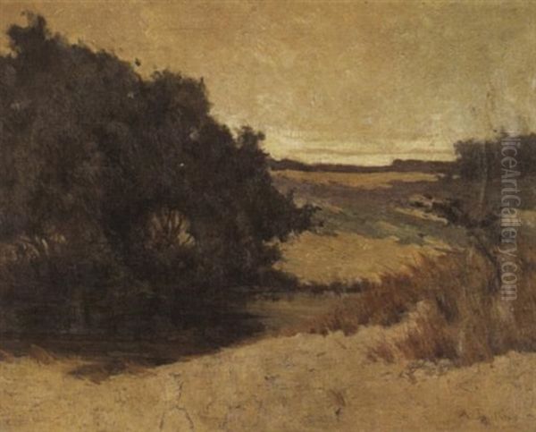 A Landscape With A Shaded Brook - view 1