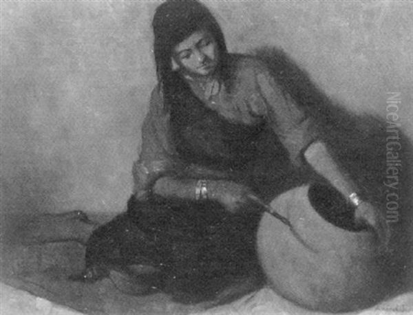 Indian Potter - view 1