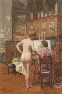 Le Conseil Du Modele by Roger-Joseph Jourdain