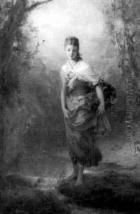 A Maiden By A Stream A Maiden By A Stream
