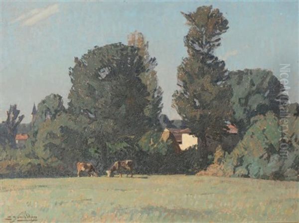 Paturage Au Pied Des Arbres - view 1