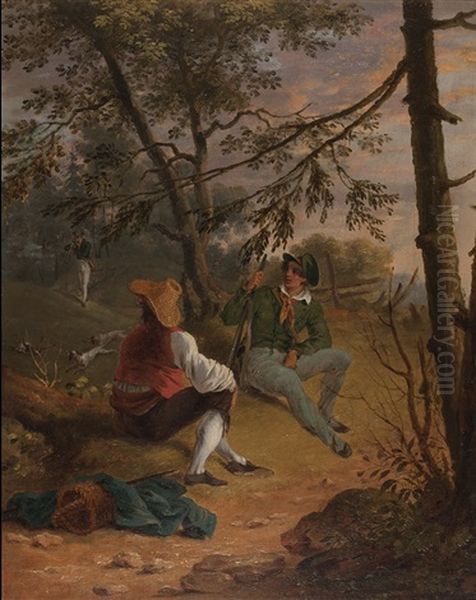Kustenlandschaft Mit Hirte Und Schafherde - view 1