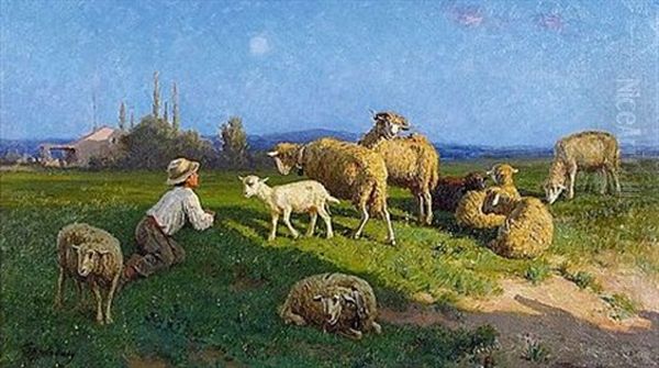 Jeune Berger Et Ses Moutons - view 1