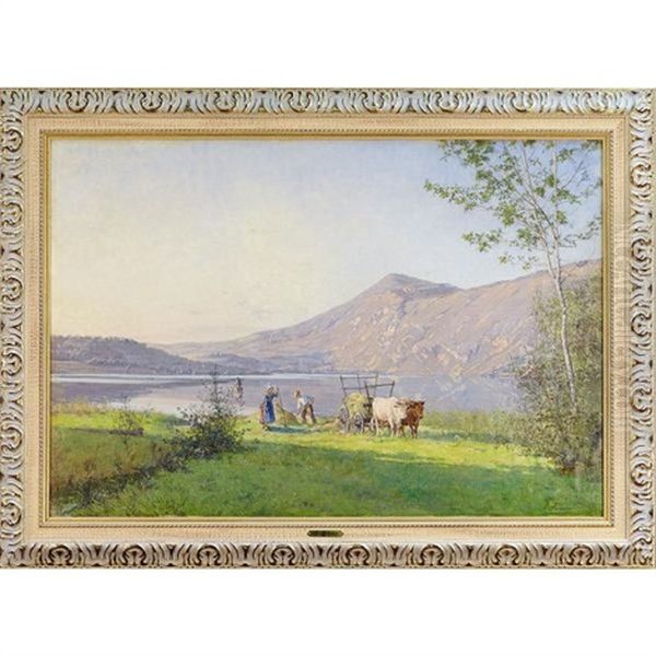 Haying By The River - view 1