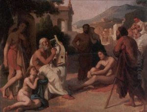 Homere Chantant Ses Poesies by Paul Jourdy