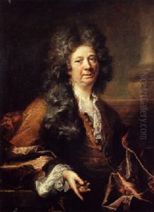 Portrait D'homme Au Gilet Brode