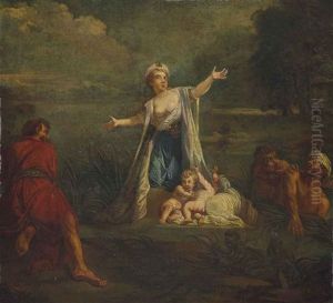 Latone Et Les Paysans De Lycie by Jean-baptiste Jouvenet