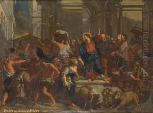 Le Christ Chassant Les Marchands Du Temple