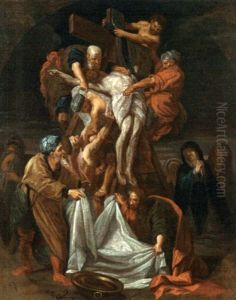 La Descente De Croix by Jean-baptiste Jouvenet