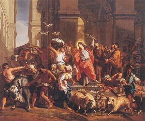 Le Christ Chassant Les Marchands Du Temple