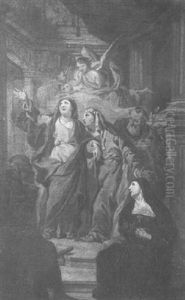 La Visitation by Jean-baptiste Jouvenet
