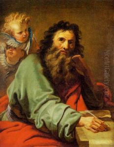 Saint-paul En Meditation by Jean-baptiste Jouvenet