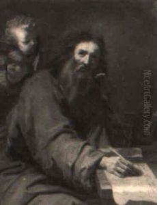 Saint Paul In Meditation by Jean-baptiste Jouvenet