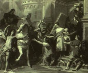 Andromaque Tentant De Sauver Astianax by Jean-baptiste Jouvenet