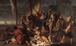 La Peche Miraculeuse by Jean-baptiste Jouvenet