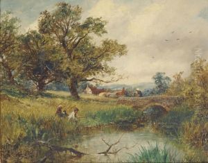 A Worcester Brook; And Fishing Pool Near Worcester