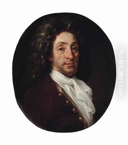 Portrait Of A Gentleman, Bust-length, In A Red Coat Portrait Of A Gentleman, Bust-length, In A Red Coat