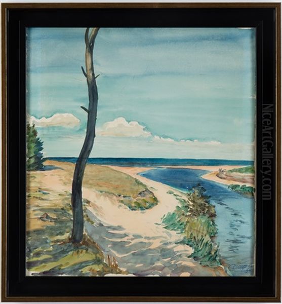 Strandlandskap, Bastad - view 1
