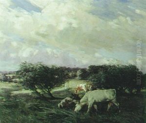 Windswept Pastures by Percy Hague Jowett