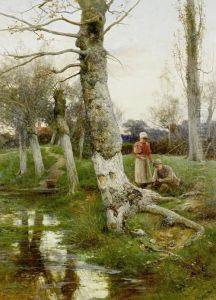 The Fishing Lesson by David Bates