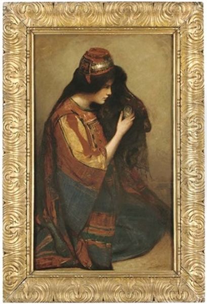 Mary Of Bethany, She Hath Done What She Could - St. Mark, Xiv, 8 by George Williams Joy
