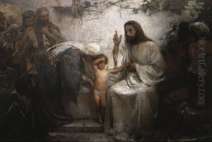 Christ And The Little Child, St. Luke Ch.ix V.47 Christ And The Little Child, St. Luke Ch.ix V.47