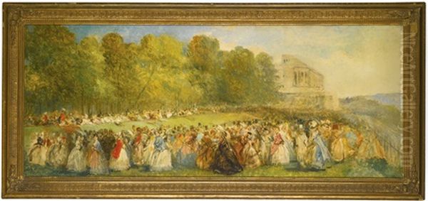 Fete Champtre, The Ladies' Lawn At Goodwood - view 1