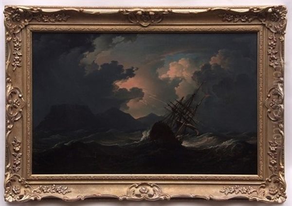 An East Indiaman Off The Cape Of Good Hope - view 1