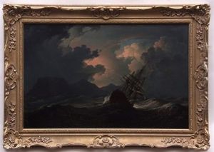 An East Indiaman Off The Cape Of Good Hope