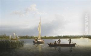 Heigham Sound With Martham Church To The Left Heigham Sound With Martham Church To The Left