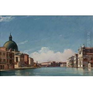 View Of The Grand Canal, Venice, Looking Southwest View Of The Grand Canal, Venice, Looking Southwest