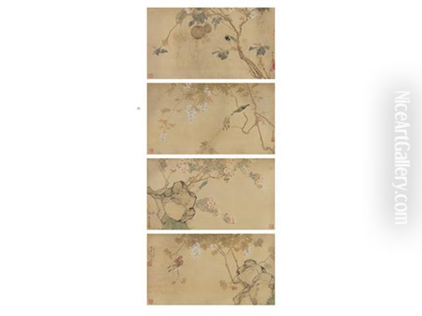 Flowers, Birds And Insects - view 1