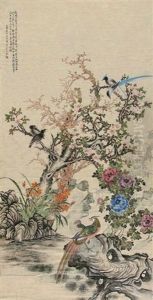 Flowers And Birds by Ju Lian