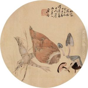 Shrimp And Bamboo Shoot by Ju Lian