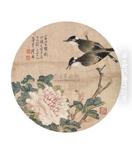 Flowers And Birds by Ju Lian