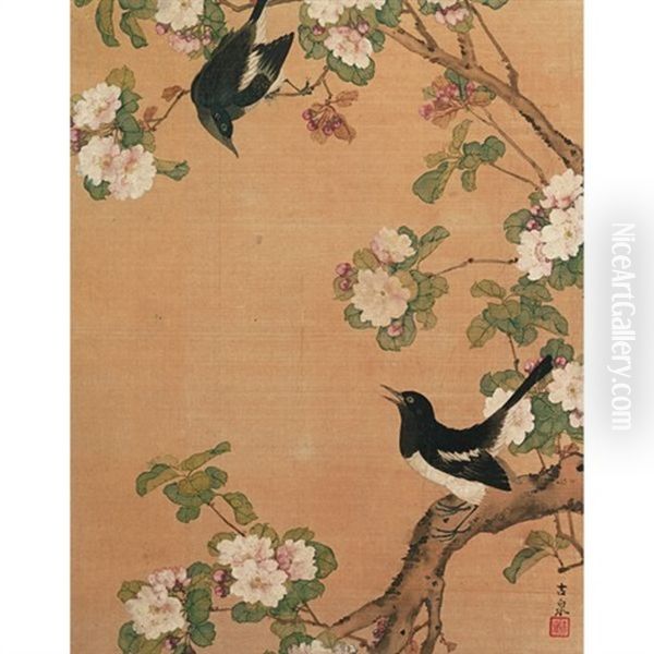 Flowers And Birds - view 1