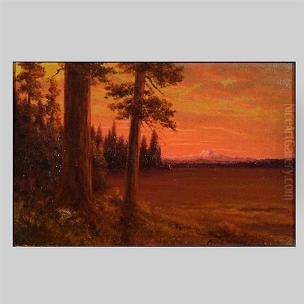 Sunset Over Lake Almanor - view 1