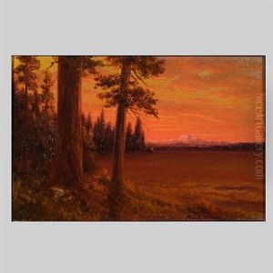 Sunset Over Lake Almanor by Frank Willson Judd