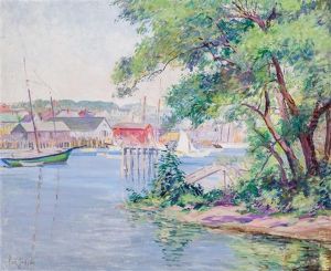 River - Maine by Alice Judson