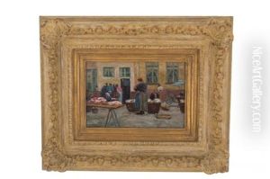 The Fish Market by Charles Chapel Judson